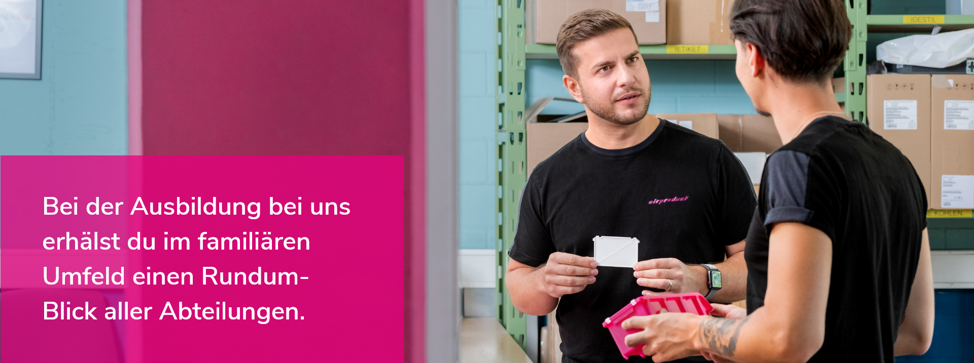 Airproduct Lehrstelle Logistik